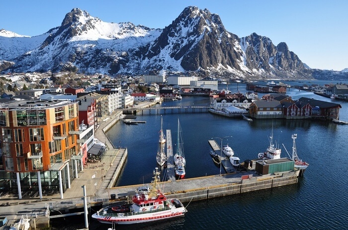 Svolvaer city